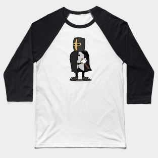 Teutonic Knight Cartoon (Player 7 colors, grey) Baseball T-Shirt